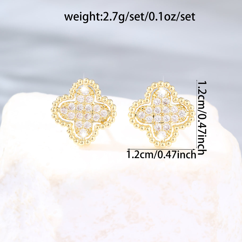 French vintage-inspired, high-end, and lightly luxurious earrings